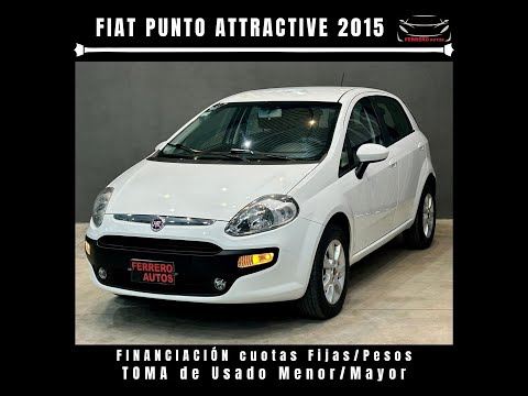 Se Vende: Fiat Punto Attractive 2015 - FERRERO Automotores Oncativo Provincia de Córdoba