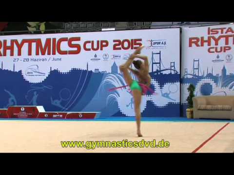 Alisa Emelianova - RUS - Istanbul Rhythmic Cup 2015 - Junior 2002 - 09