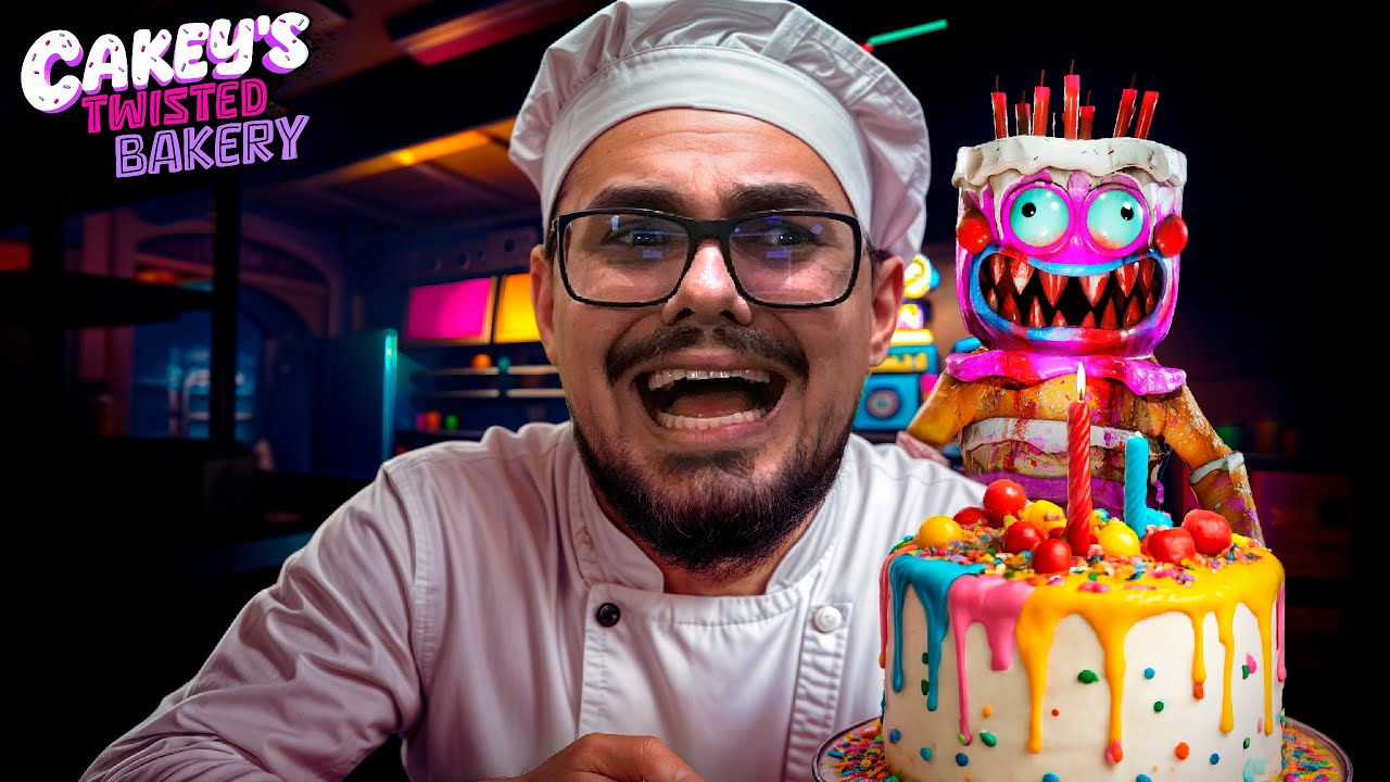 FAZENDO TORTAS PRA SOBREVIVER DOS MONTROS - CAKEY'S TWISTED BAKERY