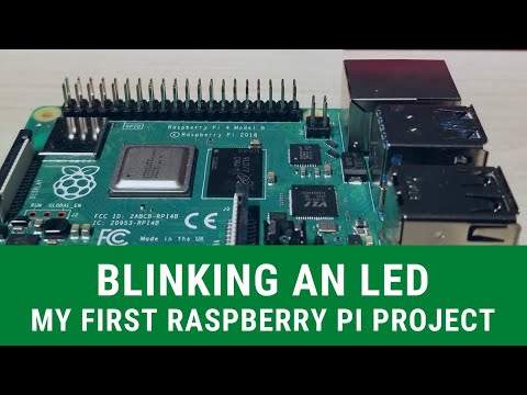 My First Raspberry Pi Project Blinking An Led Using Python Programming