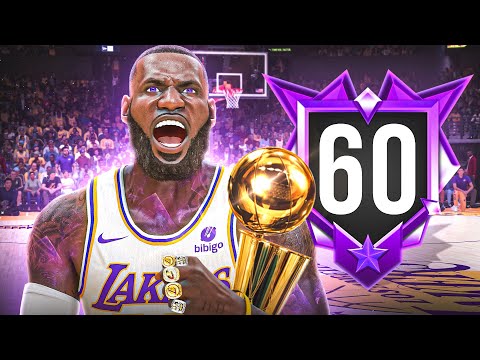 I Gave LEBRON JAMES 60 HOF Badges