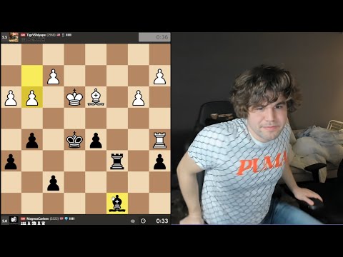 Magnus showed his tactical skills against Gata Kamsky #chessgames