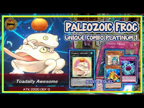 PALEOZOIC FROG DECK CONTROL ft. Toadally Awesome - Paleozoic Frogs F2P Platinum | Yugioh MASTER DUEL