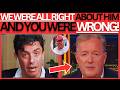 Tim Miller WRECKS Piers Morgan For His CAREER LONG Trump GLAZING!