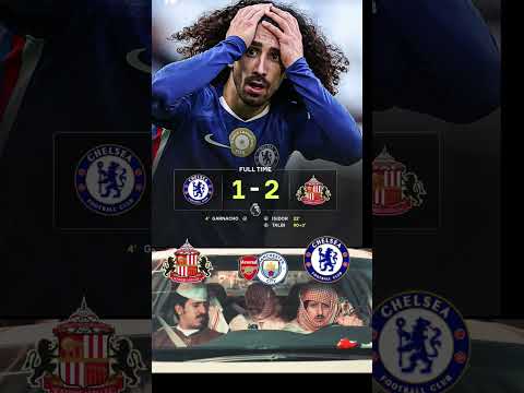 #sunderland  score a last minute winner to beat #chealsea  and head SECOND in the #premierleague 😮📈✅