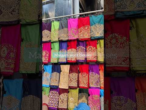 maggam work blouses.                    #shopping