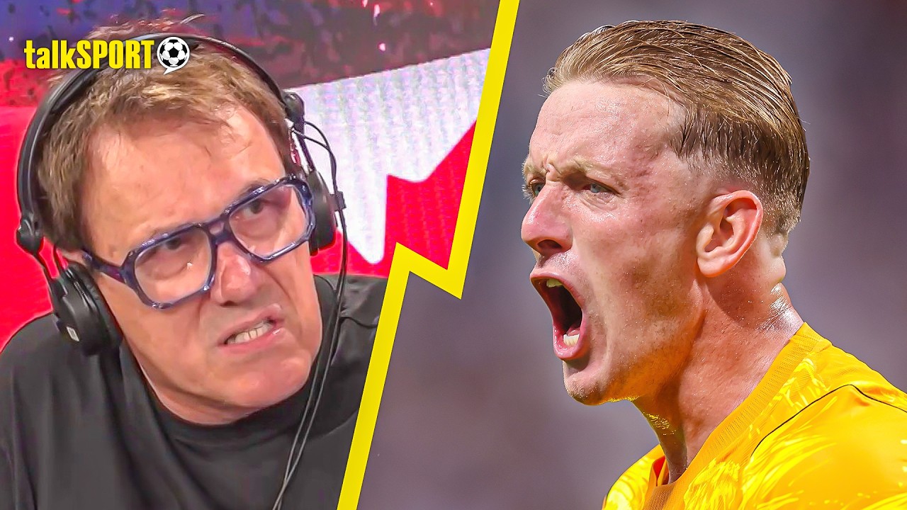 Tony Cascarino LEANING Towards Dean Henderson as England's New Number One OVER Jordan Pickford!