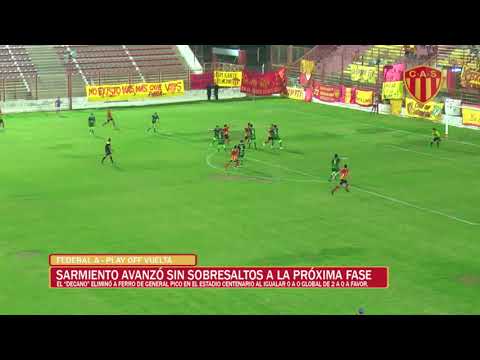 RESUMEN SARMIENTO 0 FERRO DE LA PAMPA 0 PLAY OFF VUELTA FEDERAL A