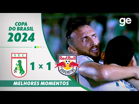 Gols e lances de Sousa x Red Bull Bragantino