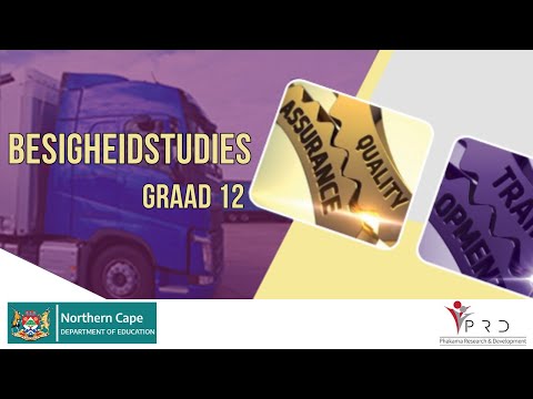 BESIGHEIDSTUDIES GRAAD 12 - BESTUUR EN LEIERSKAP