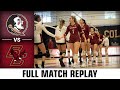 Florida State vs. Boston College Full Match | 2022 ACC Volleyball