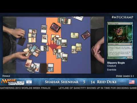 2013 Magic World Championship Final: Reid Duke vs. Shahar Shenhar (Modern)