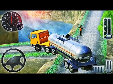 Oil Tanker Truck Driving - Offroad Cargo Transporter Driver Simulator - Android GamePlay