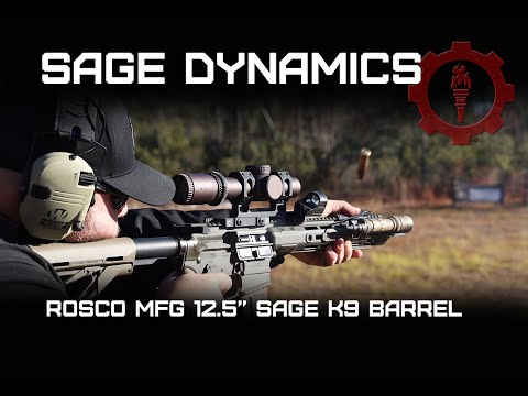 Rosco Mfg 12.5" K9 Sage Barrel.