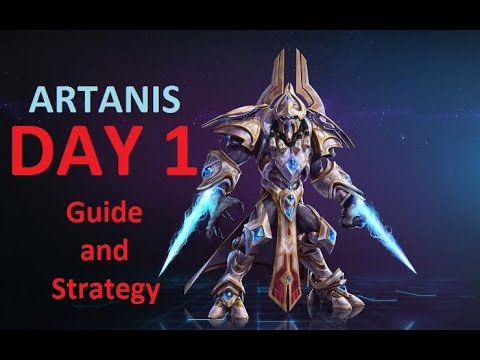Day 1: Artanis, Heroes of the Storm Gameplay Guide