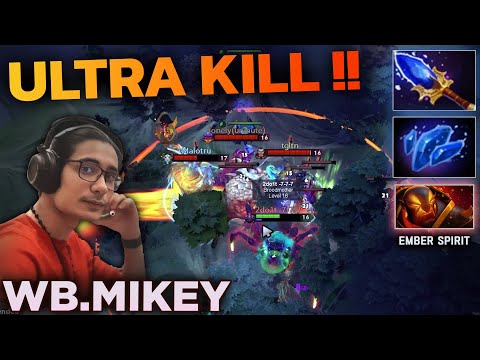 ✅Kasra Mikey Hard Defending with Ember Spirit - Mikey Gameplay Highlights - Ember spirit کسری مایکی