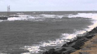 preview picture of video 'Hurricane Sandy, Shark River Inlet, Belmar NJ #1'