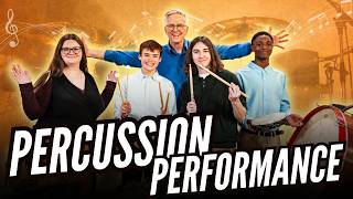 The Percussion Family | Feel the Rhythm in Action – Performance Only 