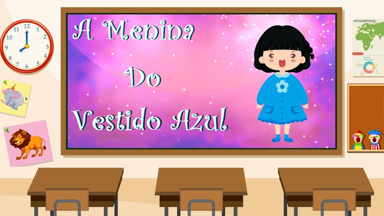 A Menina do Vestido Azul - Mundo Serelepe