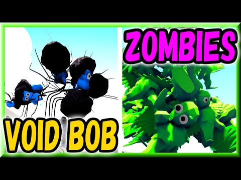 TABS - Zombies Army vs Void Inferno Bob Summoner Army | MODS GAMEPLAY