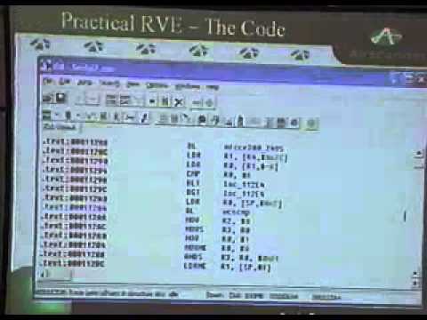 DEF CON 11 Hacking Conference Presentation By Seth Fogie - Embedded Reverse Engineering - Video