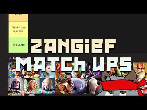 The Zangief MUs before the patch