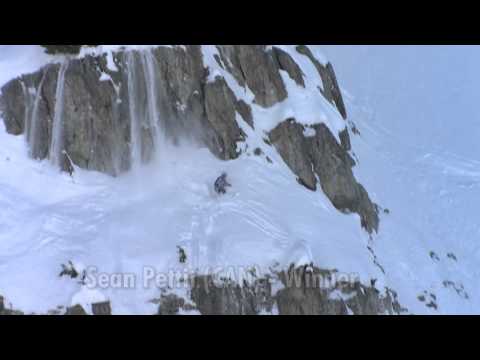 Insane skiing in the backcountry - Red Bull Linecatcher 2011 - France