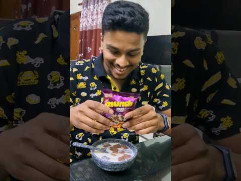 Nestle Munch Chocolate Cereal review 🥹🤌🏻 #ytshorts