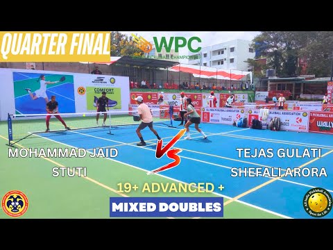 Tejas & Shefali vs Stuti & Jaid | WPC 19+ Mixed Doubles Advanced+ | Round Robin