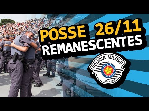 CONVOCAÇÃO P/ POSSE REMANESCENTES - PM SP SOLDADO - 26/11/2019