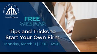 Tips and Tricks To Start Your Own Firm