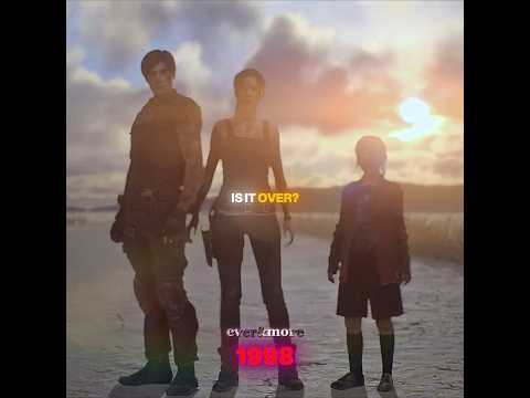 Sherry and Leon reunited after 15 years #residentevil #leonskennedy #sherrybirkin #re2remake #re6