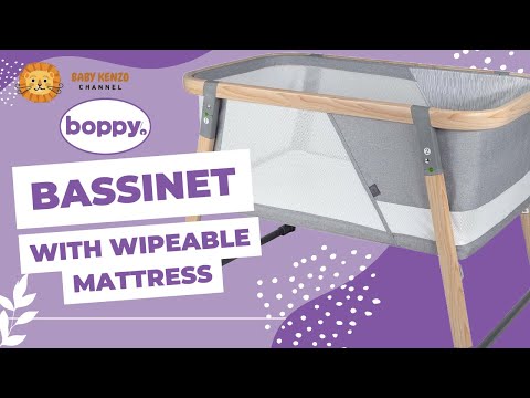 👶 Boppy Bassinet with Wipeable Mattress Pad and Two Mattress Covers Included | Review !!