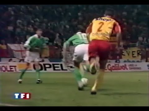 Lens 1-1 ASSE - 7e journée de D1 1991-1992 (résumé court)