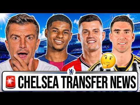 RASHFORD TO CHELSEA? | ALONSO WANTS XHAKA? | VLAHOVIC DEAL ON?
