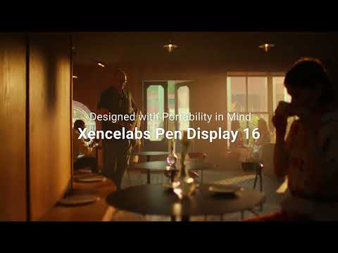 Pen Display 16 - Designed with portability in mind