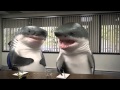 Shark snickers commercial [FUNNY] 