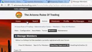 Arizona Rules Webinar 2, Pts1-2: Welcome and Setup