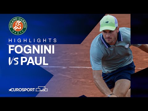 Fabio Fognini vs Tommy Paul | Round 2 | French Open 2024 Highlights ????????