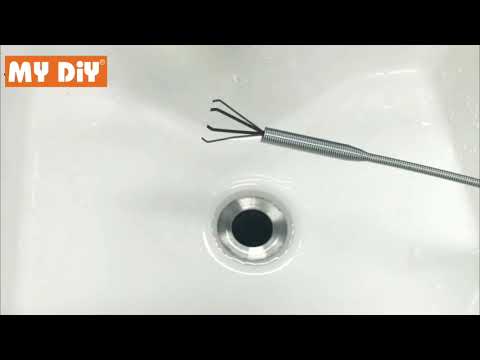 MYDIY - SUPER DRAIN CLOG REMOVER PICK UP TOOL 4 CLAW PICKER FLEXIBLE GRABBER SPRING PAIP SUMBAT