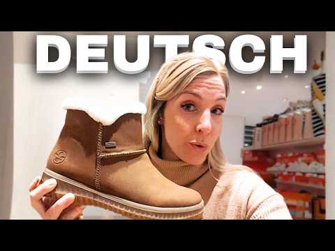 Learn German Naturally: Everyday EASY German at the Shoe Store 👢