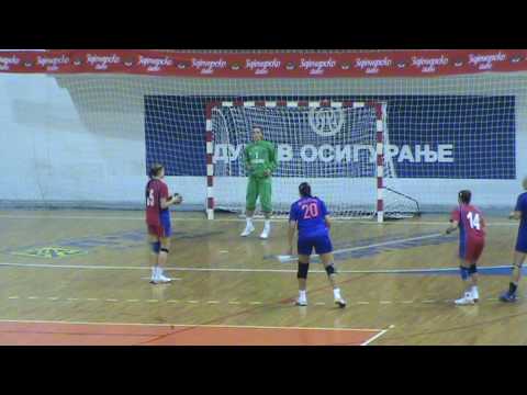 RK Zajecar - RK Kikinda 26:25, 19.09.2009 Odbrana Adrijane Miskovic 12 sekundi pre kraja