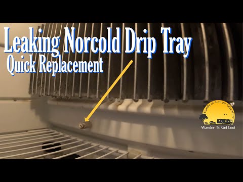 HOW TO REPLACE a Leaking Norcold RV Refrigerator Drip Tray