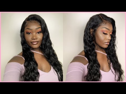 Cheap 180 Density Brown Body Wave Wig Peruvian Hair Lace Front Human Hair Wigs For Black Women Color 30