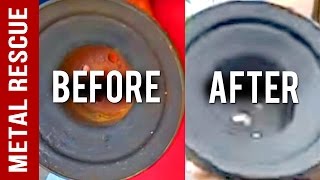 How To Remove Rust from Car Parts - Ford 302 Pulley