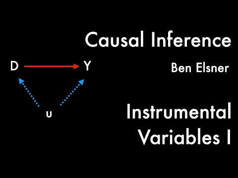 Causal Inference -- 3/23 -- Instrumental Variables Basics I