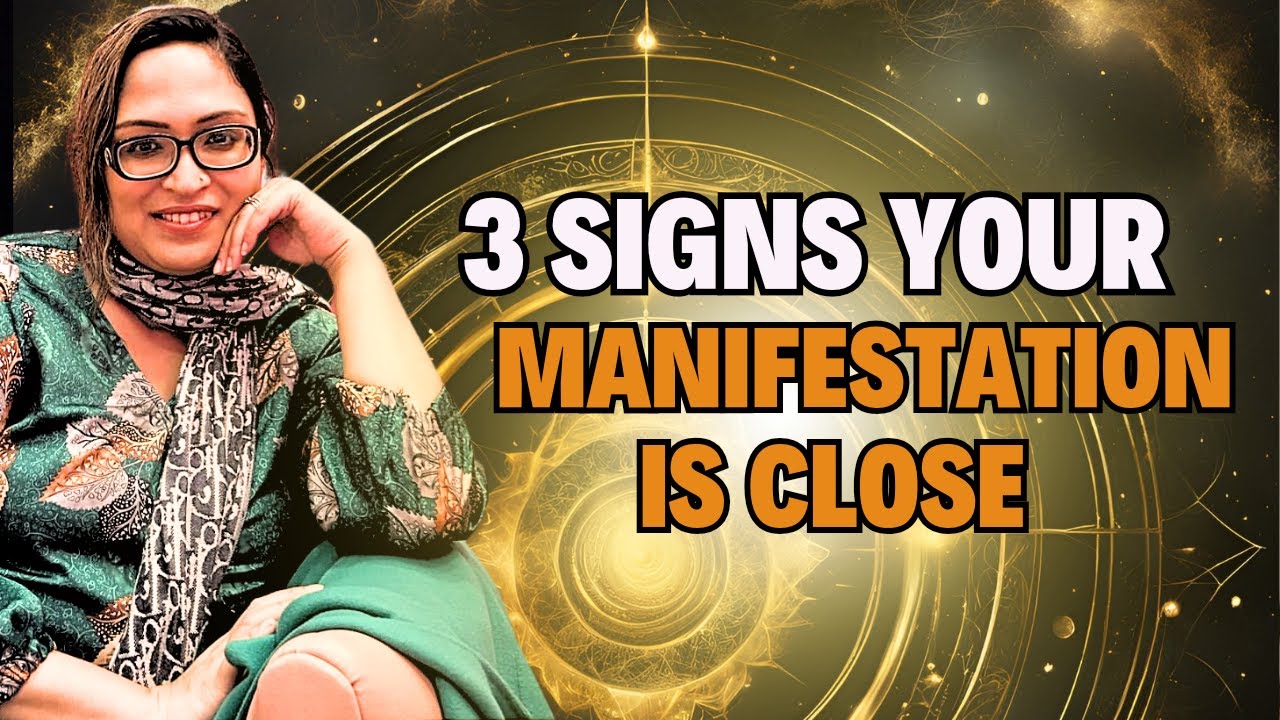If You See These 3 Key Signs, Your Manifestation Is About To Happen