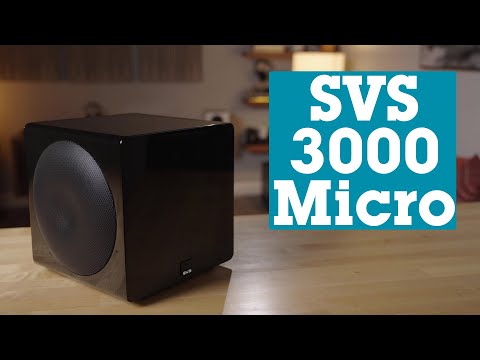 SVS 3000 Micro ultra-compact powered sub | Crutchfield