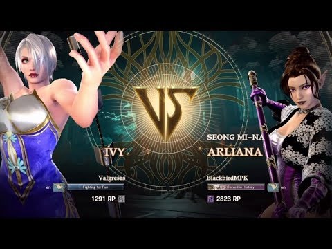 Soulcalibur VI Blackbird (Seong Mi-Na) Vs Me (Ivy Dressed as Xianghua)