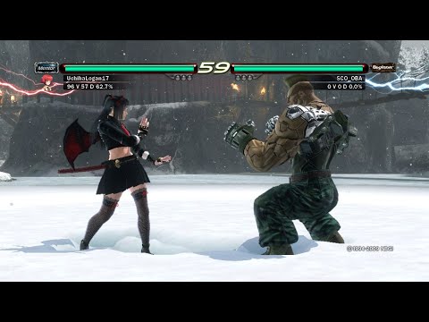 Lili vs Jack CUT - Tekken 6 ( Uchiha x24 ) Gameplay Online  PS3